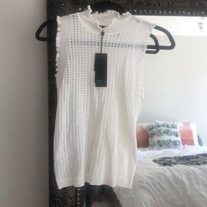 BCBG sleeveless knit top